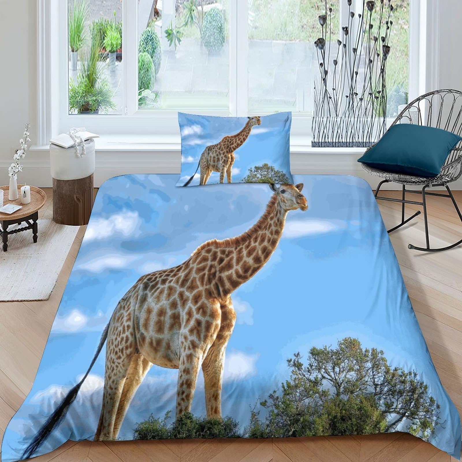 Parure de lit motif animal sauvage pour relooker une chambre d'adolescent ou de fille passionnée