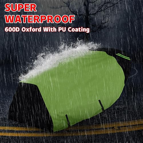 Miniatura 5 de Funda para cortacésped con accesorio de ensacado, ajuste universal para cubiertas de hasta 54 pulgadas con ensacadora, cubierta de tela Oxford 600D