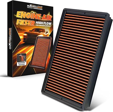 maXpeedingrods MX-2247 High Performance Engine Air Filter Washable Reusable