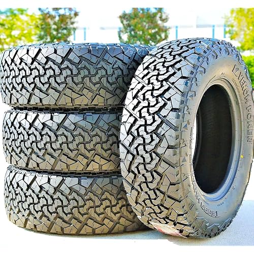 Set of 4 (FOUR) Venom Power Terra Hunter X/T XT All-Terrain Mud Light Truck Radial Tires-LT245/75R17 245/75/17 245/75-17 121/118S Load Range E LRE 10-Ply BSW Black Side Wall