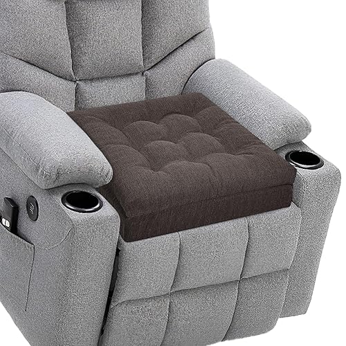 Recliner Cushions for Elderly, 20x20x5 Inch Thick Chair Cushion Patent