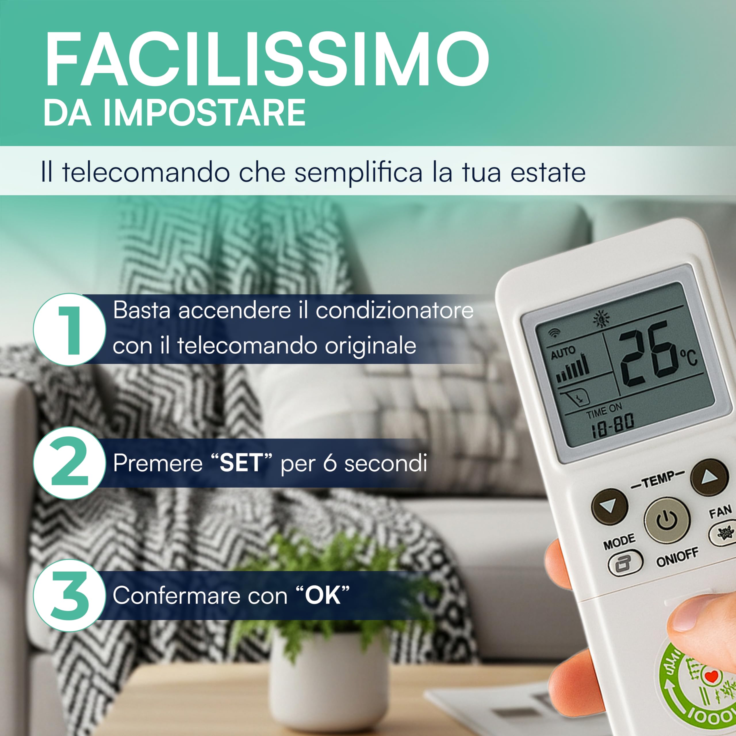 Tiempo de soldadura, mando a distancia universal para aire acondicionado, climatizador multifunción, temporizador