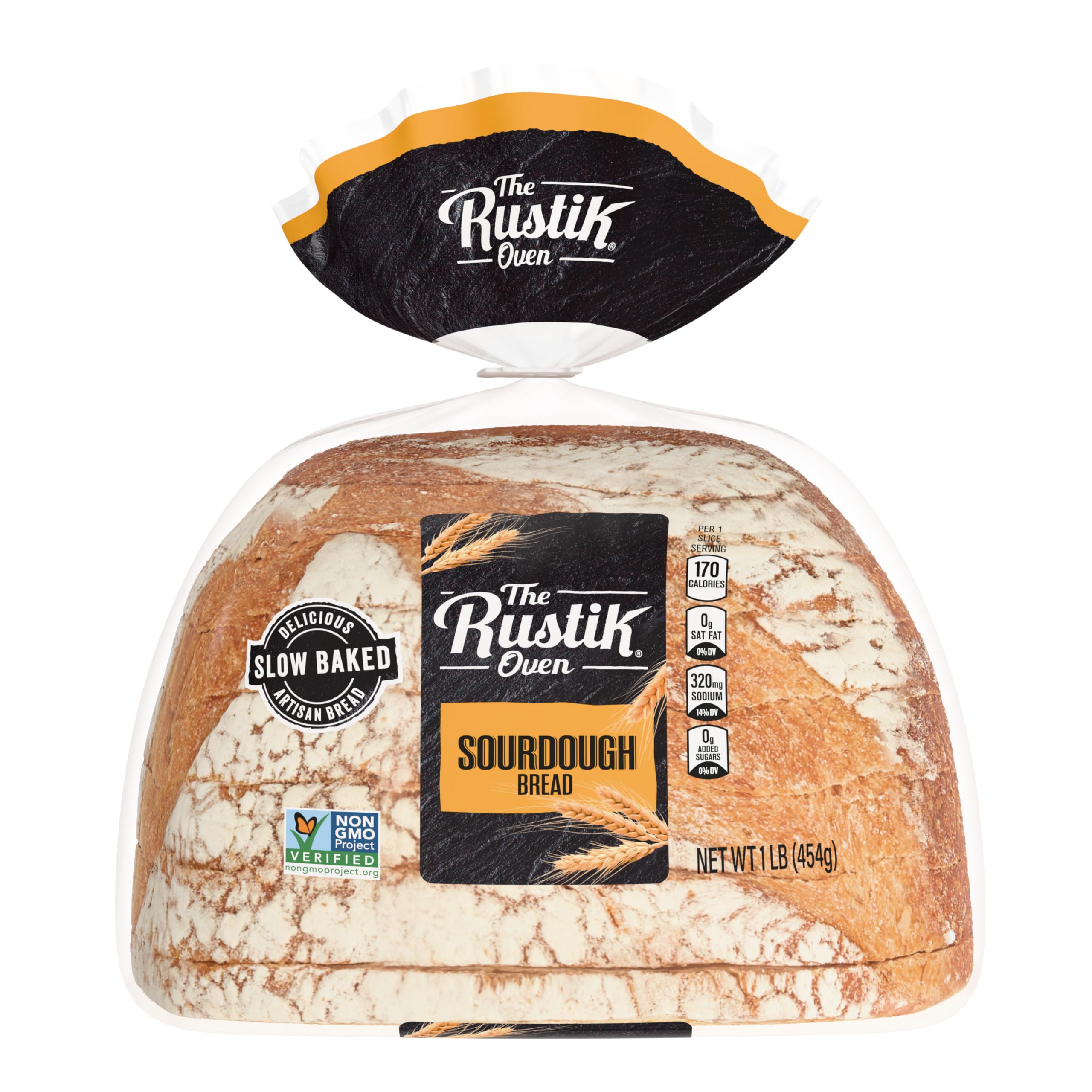 The Rustik Oven Sourdough Bread  Bread Free From Artificial Colors and Flavors  16 Oz Loaf