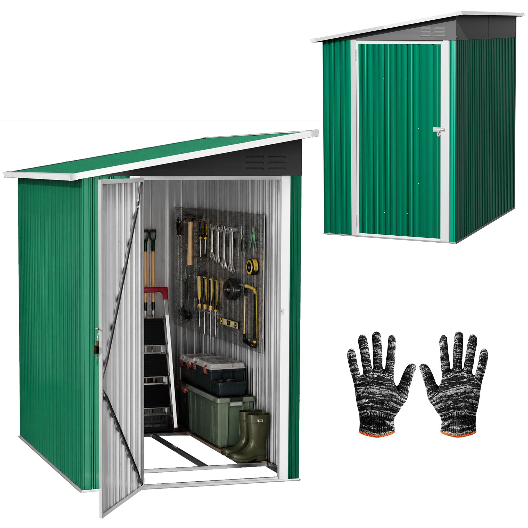 Abri de jardin pour jardin terrasse pelouse afin de ranger vos outils