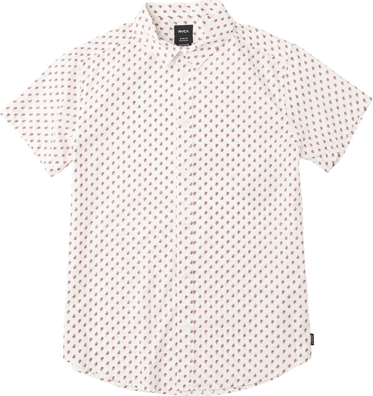 rvca paisley shirt