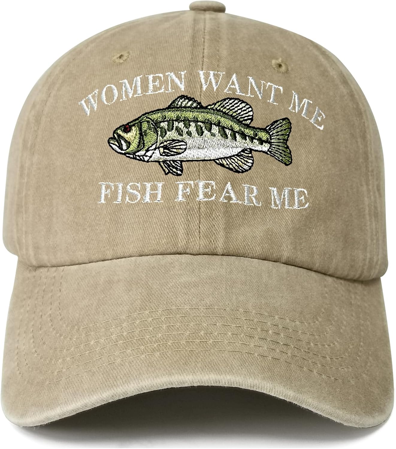 Enodtter Fish Fear Me Women Want Me Hats