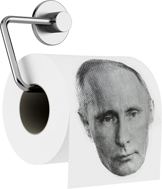 YP Gadgets Pootin or Boris Toilet Roll. Toilet Paper Funny Gifts for Men. Funny Toilet Rolls. Novelty Loo Roll Funny Novelty Gifts. Novelty Toilet Paper Mens Silly Gifts. (Pootin)