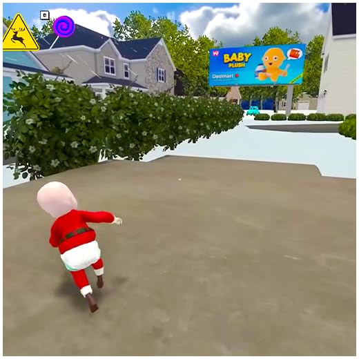 árvore de natal papai noel bebê destrói presente de casa e quem é seu pai 2 jogos