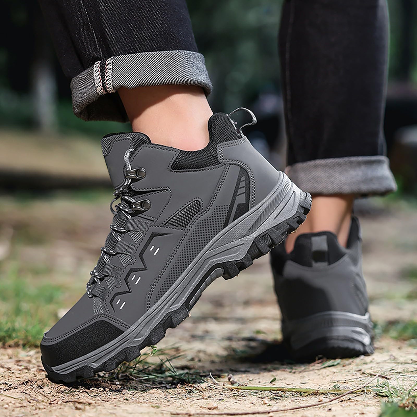 Outdoor-Wanderschuhe für Herren, hohe Wanderschuhe, lässig, Trail-Schuhe