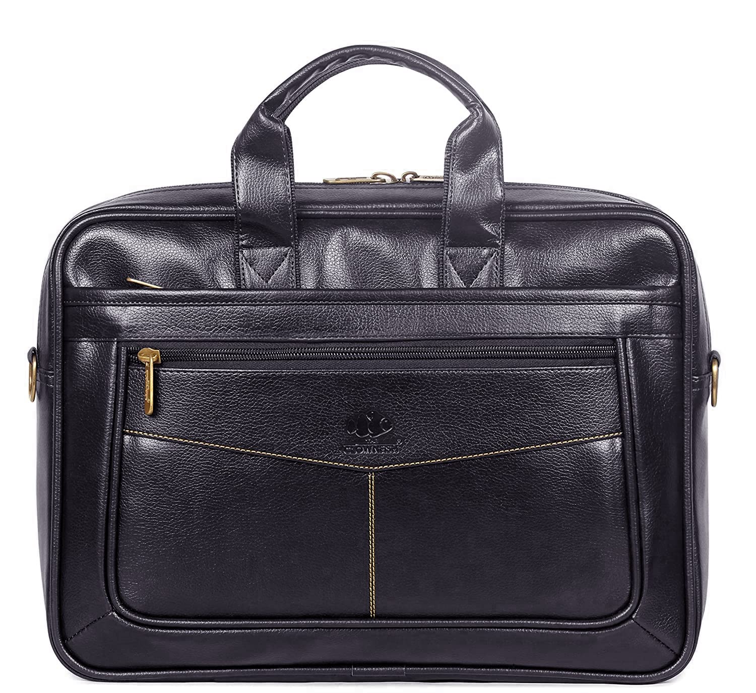 the clownfish Faux Leather Unisex Laptop Bags and Messenger Bag.-picture-6
