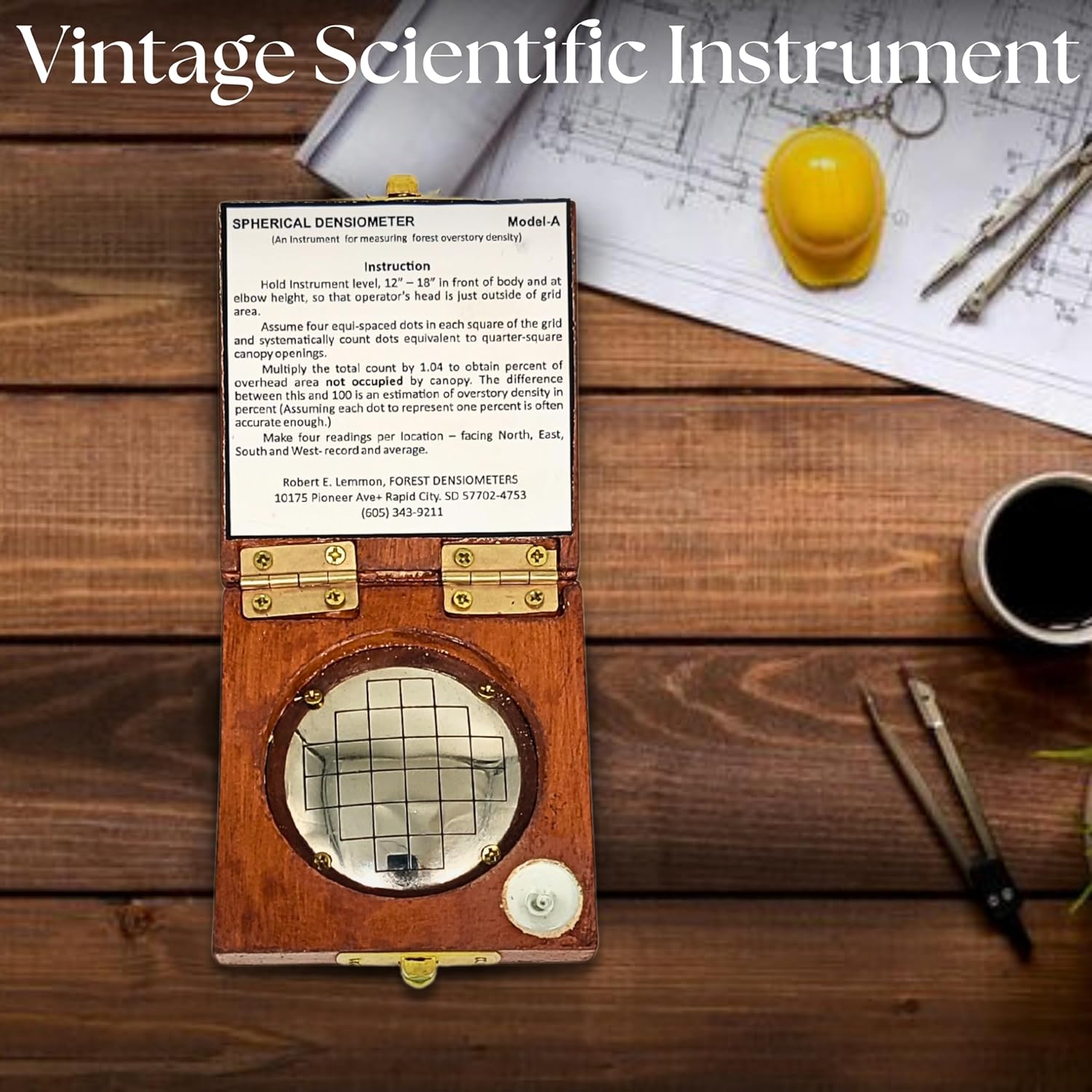Spherical Crown Densiometer, Convex Forestry Suppliers.