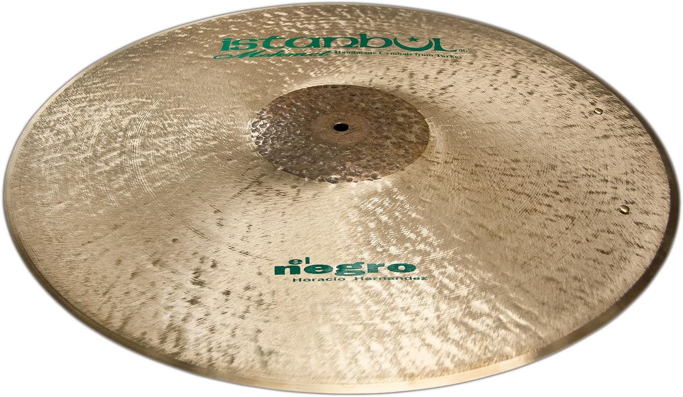 Istanbul Mehmet Cymbals Signature Series HH-FLR22 22-Inch Horacio El Negro Hernandez Flat Ride Cymbal