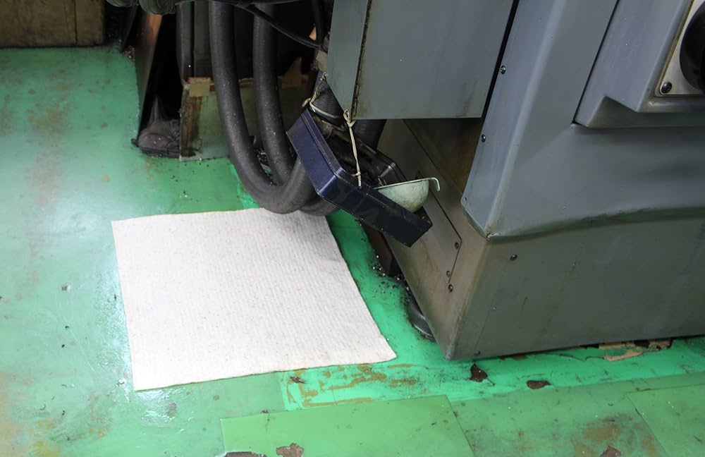 Amazon | クレシア オイル吸着マット エコ厚手 吸収量約1200g/枚