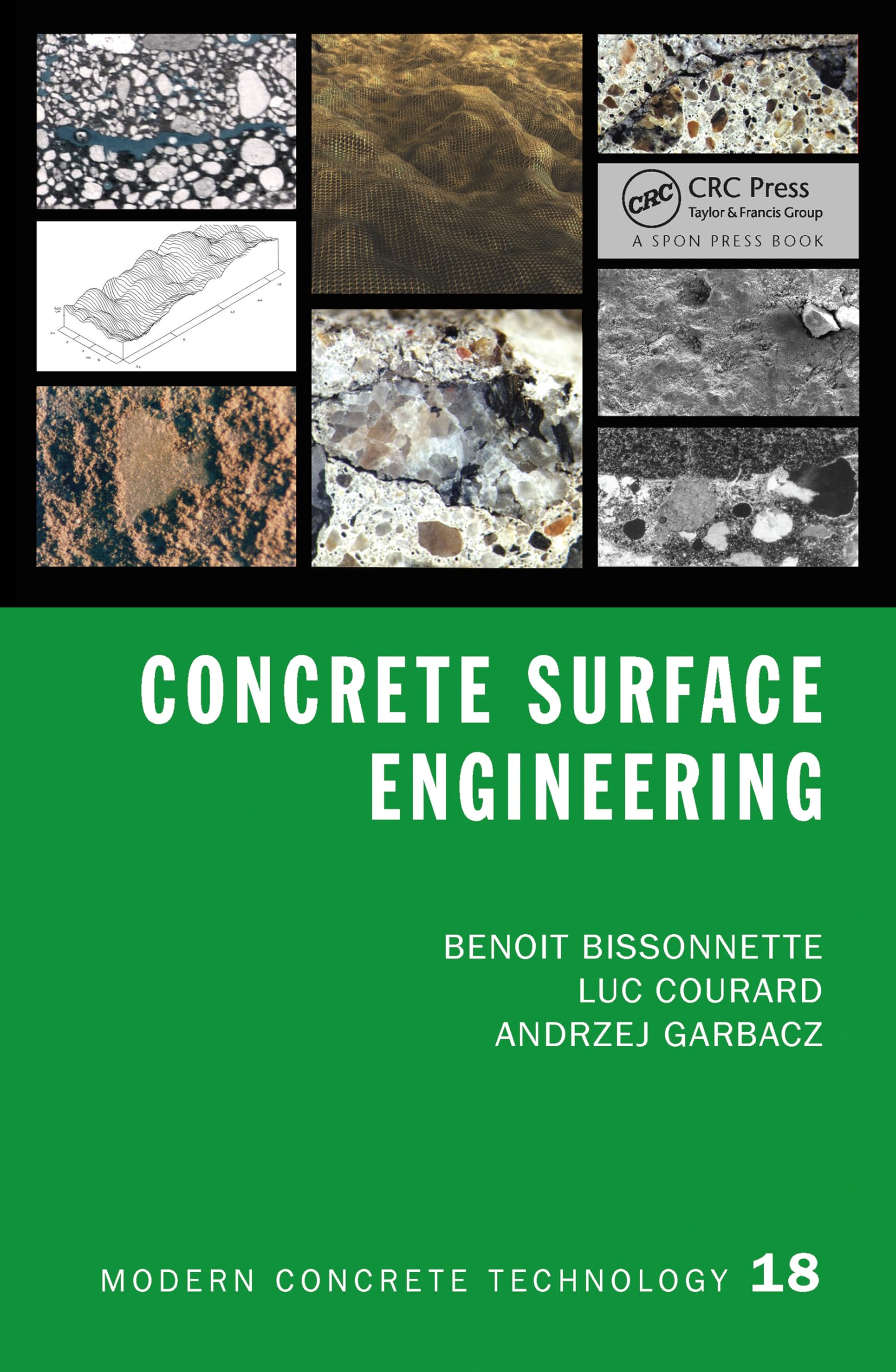 Concrete Surface Engineering livre de technologie du béton et durabilité
