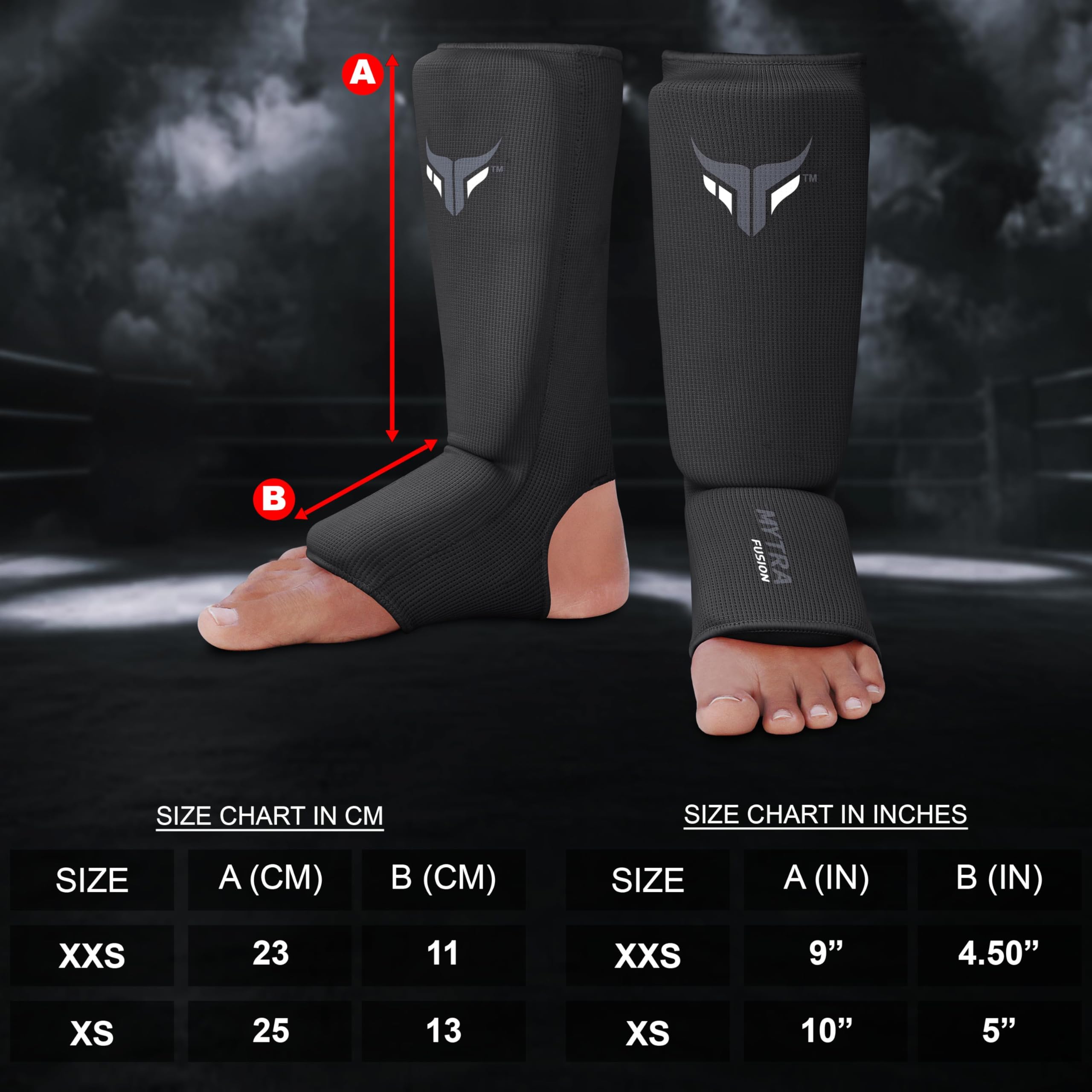 Espinilleras Kick Boxing Ligero Protector Estirable Acolchado Entrenamiento Muay Thai MMA Niño