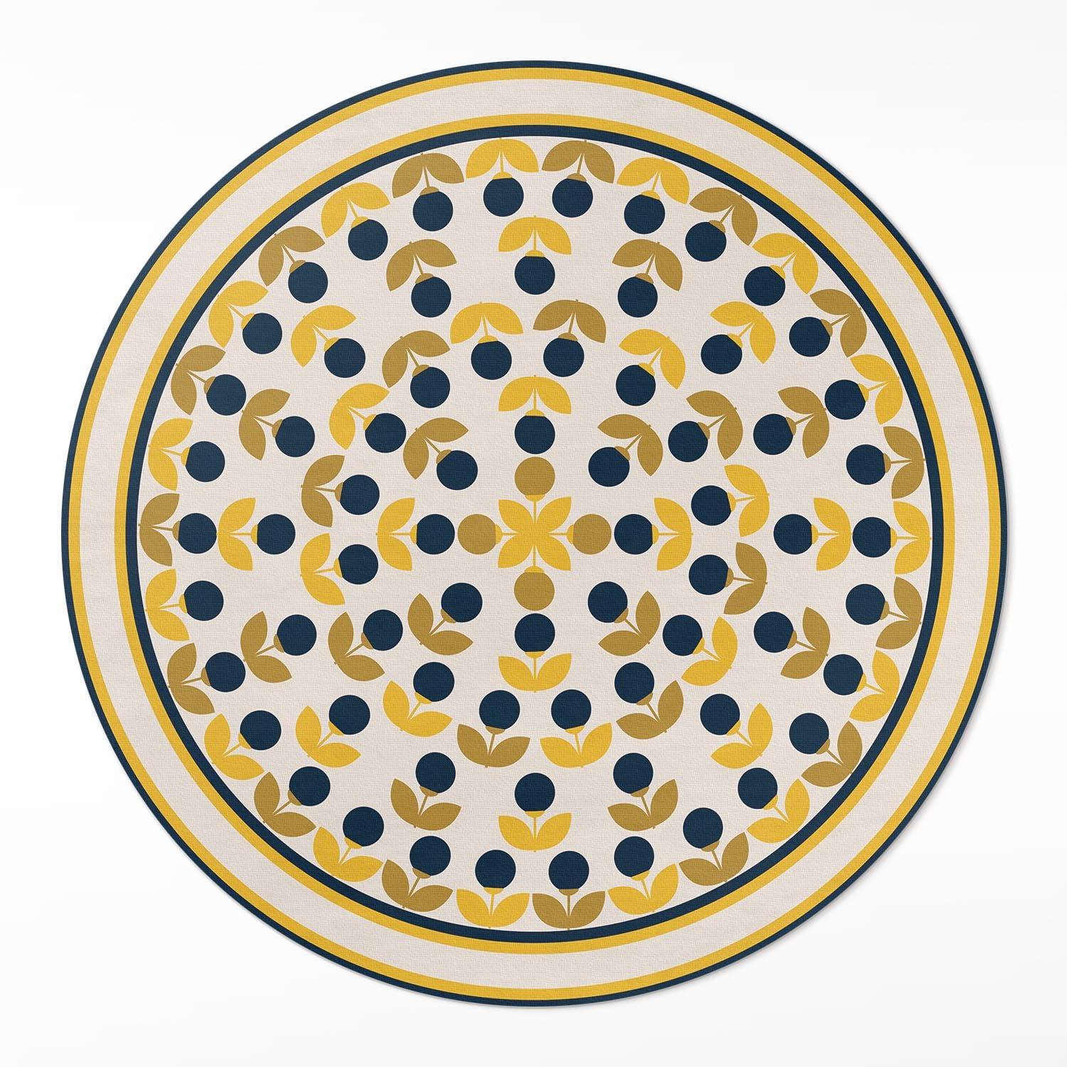 Tapis vinyle résistant à la rayure et entretien facile pour cuisine