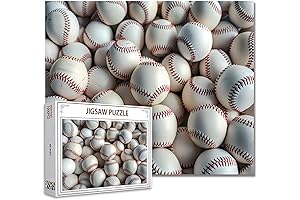 Tucocoo Baseball Jigsaw Puzzle: Perfect for Brain-Teasing Family Fun and Home Decor