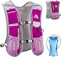 TRIWONDER Mochila de hidratação 5L Marathoner Running Race Colete de hidratação