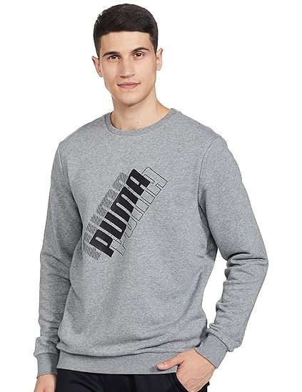 Men's Polyester Crew Neck Sweatshirt