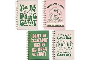 Cute Notebooks for College Students: Aesthetic Hardcover Notebooks for School and Work