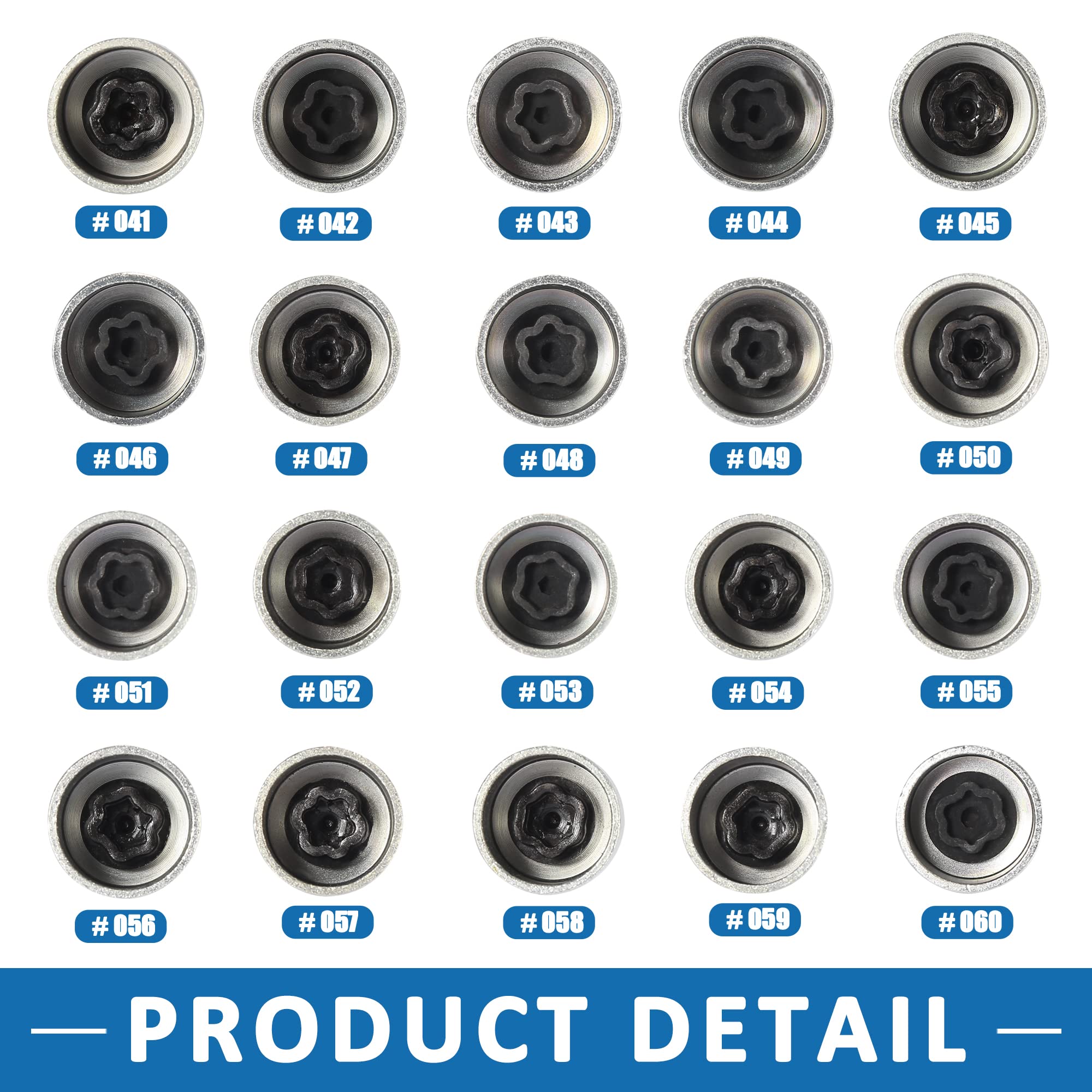 Bullone Di Blocco Antifurto Per Dado Di Ruota Codice B Per Audi, VW