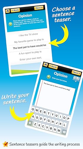 Write to the Core Lite - sentence prompts and paragraph starters for beginning students