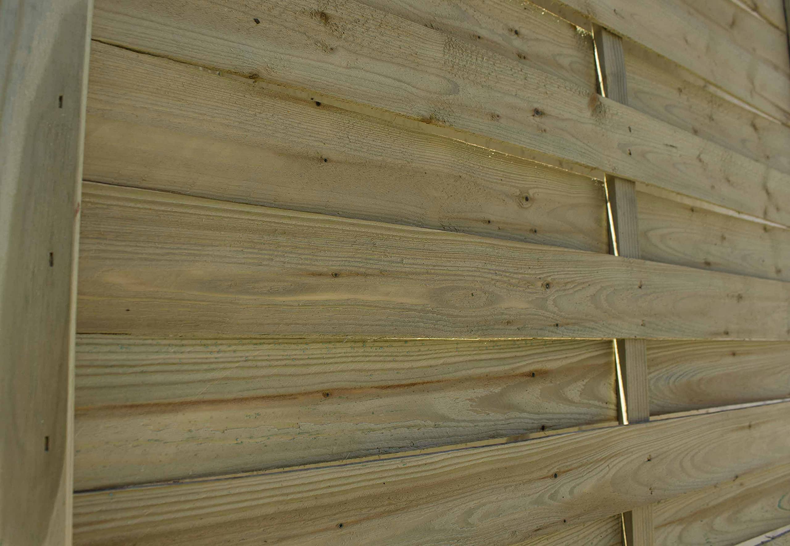 AVANTI TRENDSTORE - Larissa - 1x Recinto intrecciato in legno massiccio di pino, misura 90x180 cm