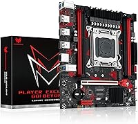 SHANGZHAOYUAN X79 S7 LGA 2011 Gaming Motherboard for Intel Xeon E5/i7 CPUs, 256GB DDR3, NVMe M.2, SATA3 - Server/PC Mainboard