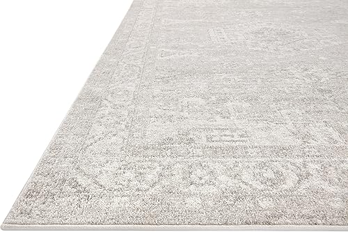 Miniatura 4 de Loloi II Odette Collection ODT-02 - Alfombra de área plateadamarfil de 7'-10" x 10'