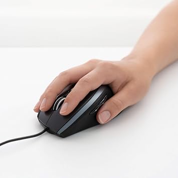 Logitech M500 Corded Mouse Wired USB Mouse for Computers and Laptops, with Hyper-Fast Scrolling, Dark Gray
