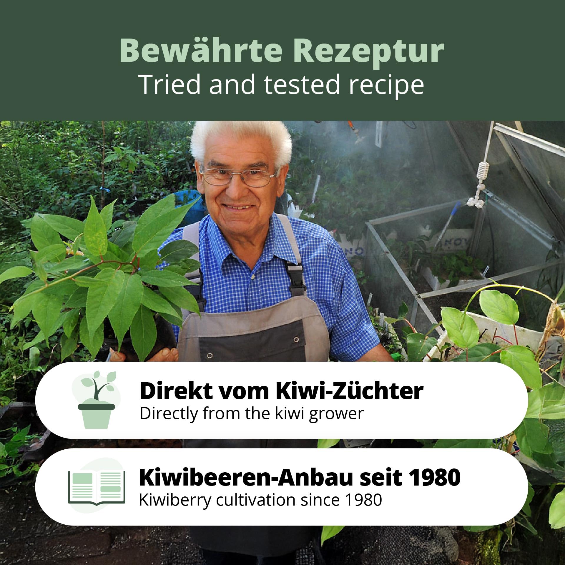 Engrais Spécial pour Kiwis et Baies - 1 L - Pour Plantes Actinidia (Arguta, Kolomikta, Deliciosa, Chinensis, Polygama) - Recette du Cultivateur