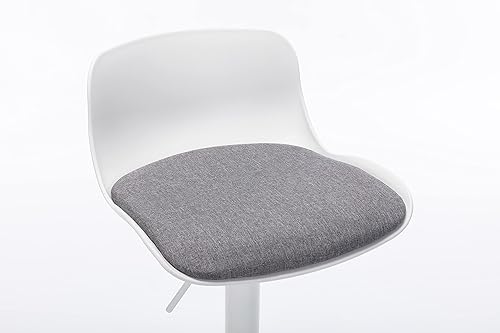 Miniatura 7 de Juego de 2 taburetes de bar de ratán natural, silla de bar interior con patas de acero acabadas para cocina, comedor