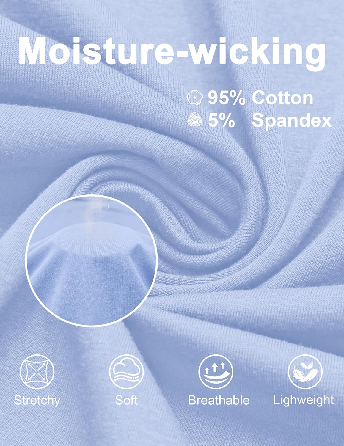 COOFANDY Mens Cotton Tank Tops Workout Summer Sleeveless Muscle Gym Shirts Athletic Beach Tee Shirt Pack - Image 4