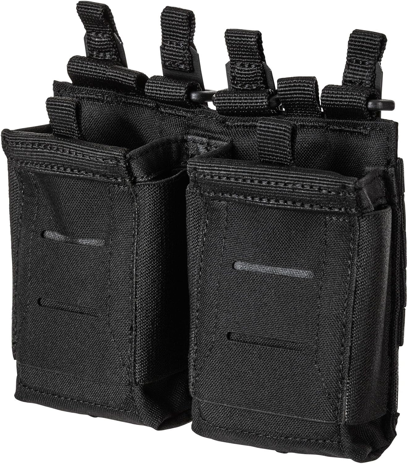5.11 Tactical Flex Double AR Mag Pouch 2.0 - Versatile Flex-HT Mounting Holster, Concealed Retention, Waterproof Straps, 1 SZ, Style 56754ABR