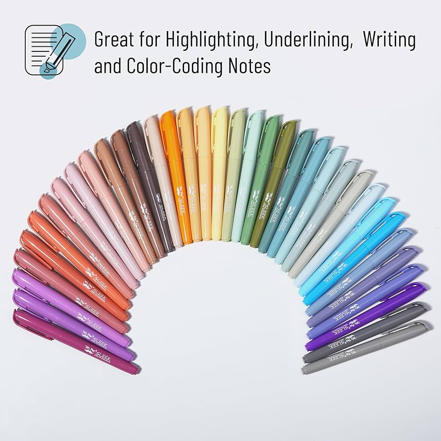 Amazon.com : Mr. Pen- Pastel Highlighters, 36 Pack, Chisel