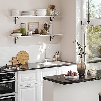 Amazon.com: DINZI LVJ Long Wall Shelves, 47.3 Inch Large