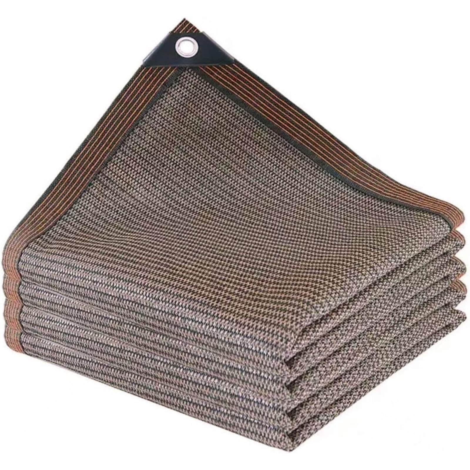 Telo a rete UV per giardino e patio, per piante da recinto con occhielli da 5 m x 7 m, copertura per baldacchino da esterno