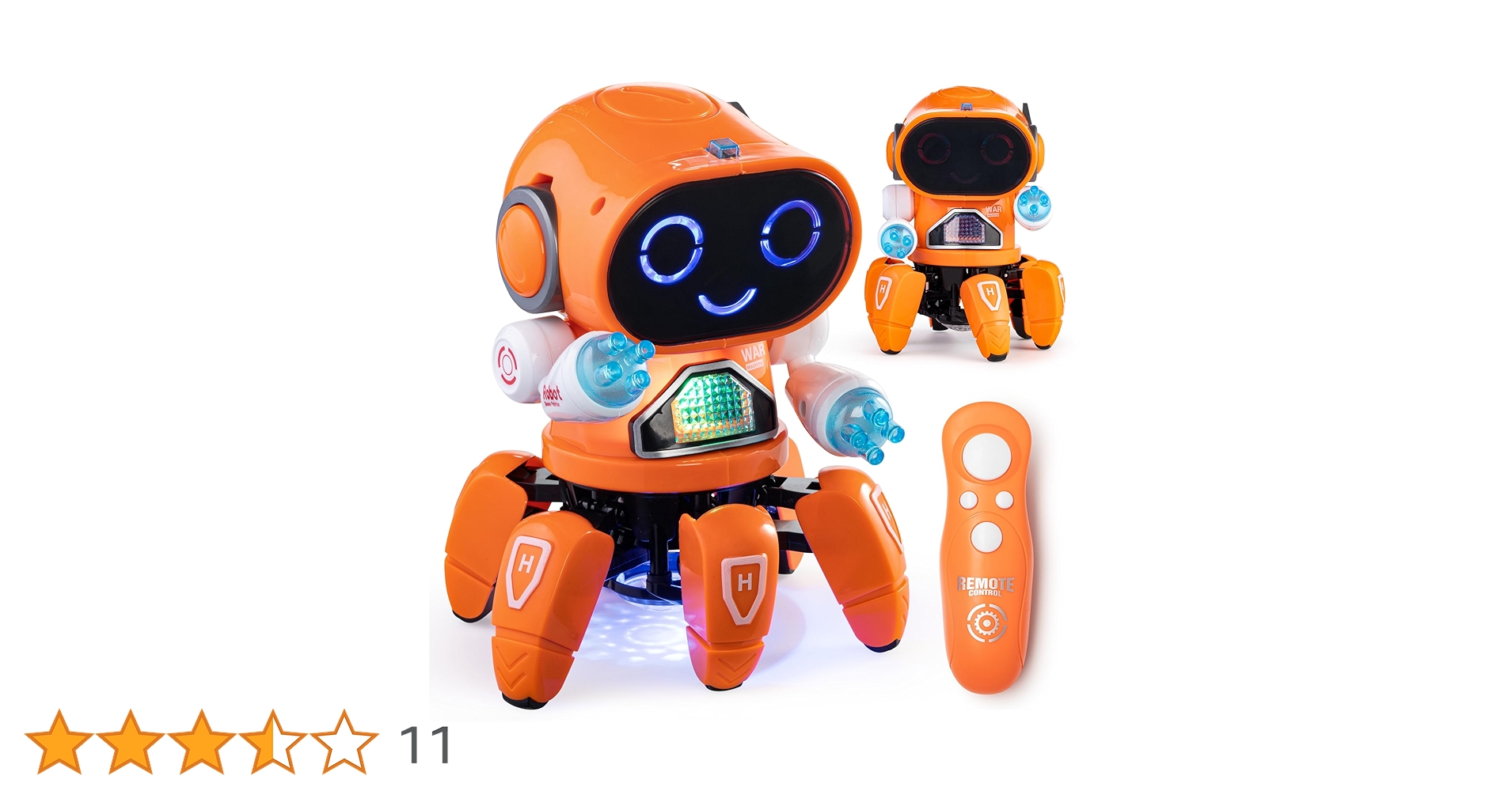 Amazon | Bot Pioneer ダンシングロボットおもちゃ 点滅ライト