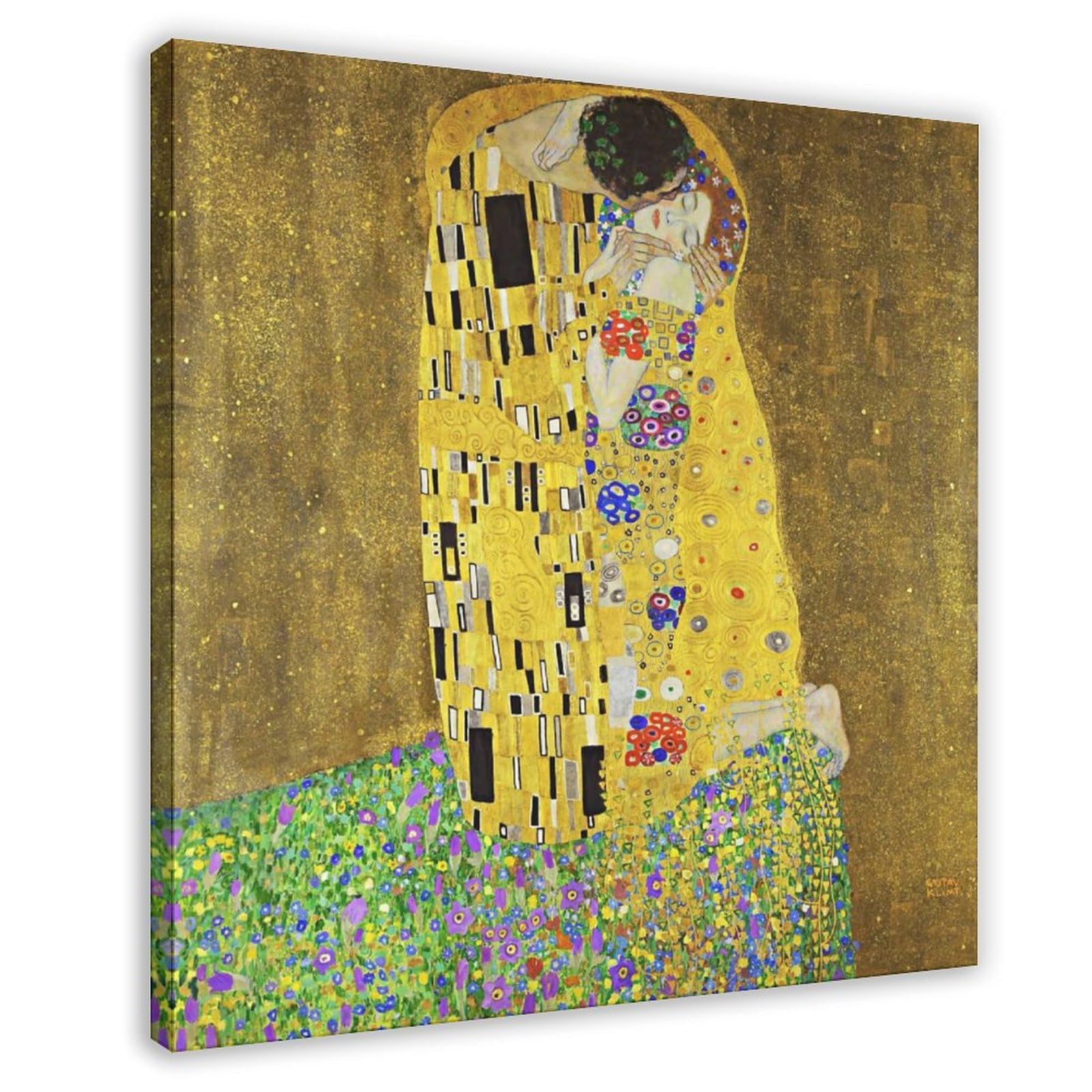 Impression sur toile The Kiss sublimer la déco de bureau - 6