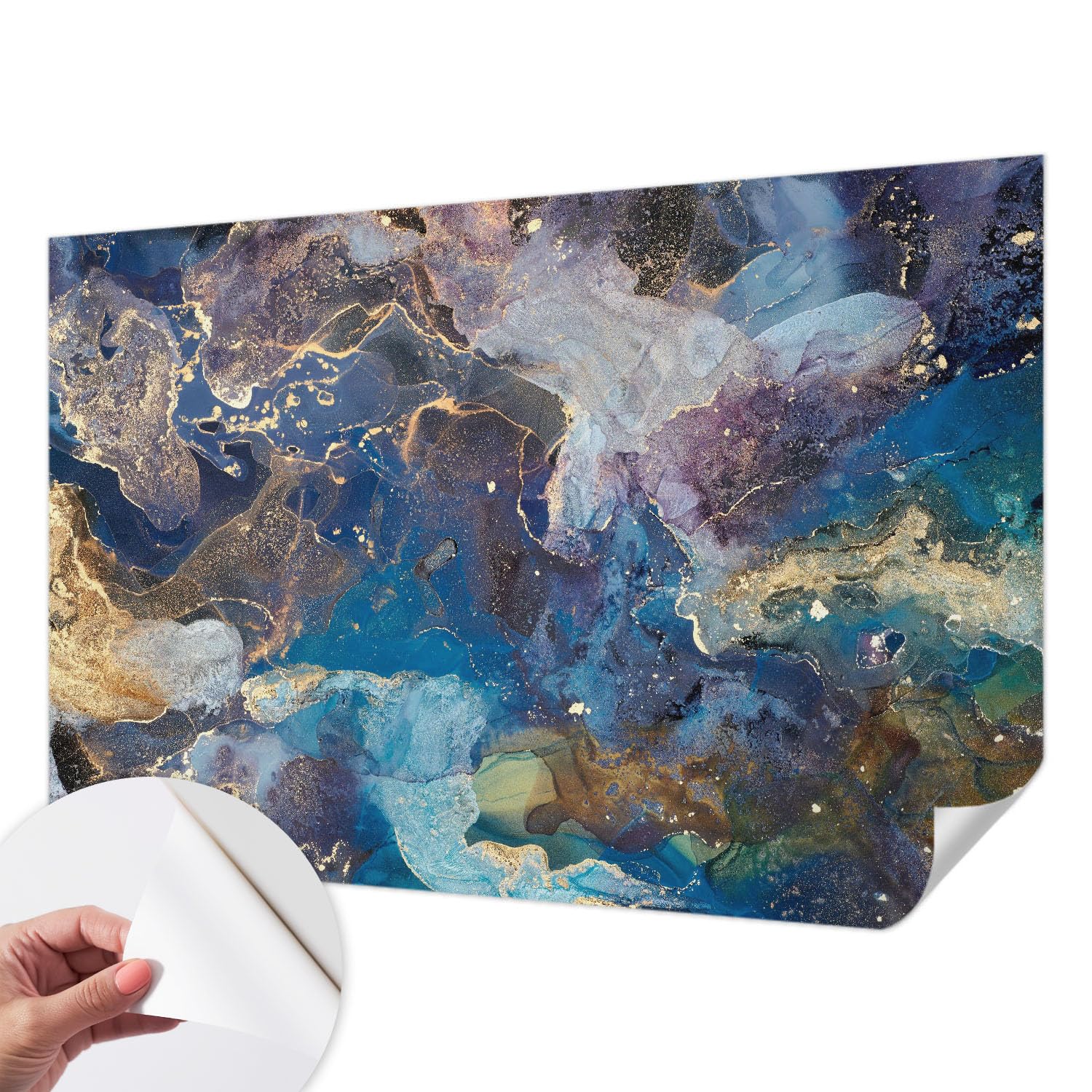 Mosaico cósmico papel autoadhesivo para transformar su salón