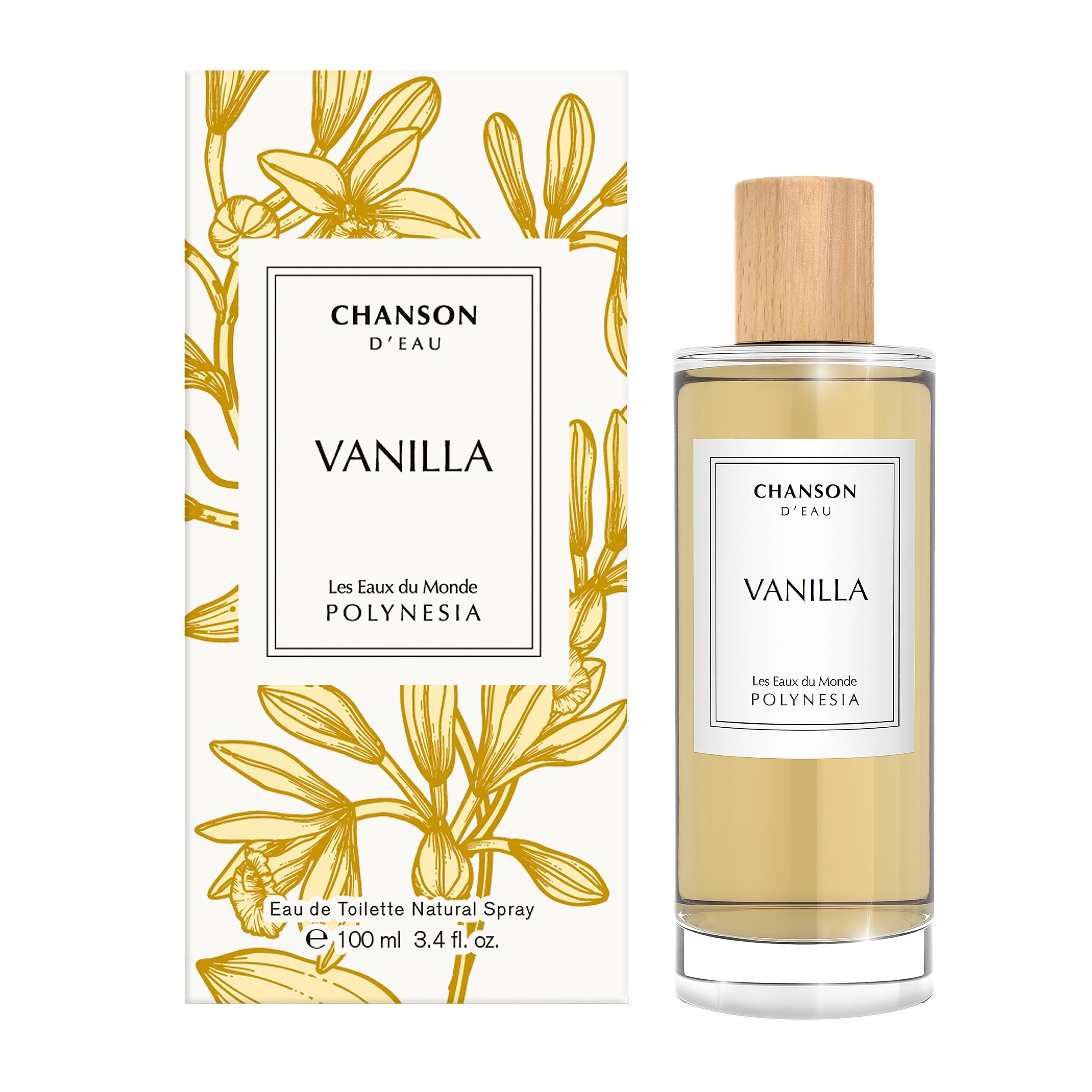 Chanson d’Eau Vanilla woda toaletowa dla kobiet o słodkim waniliowym zapachu, 100 ml