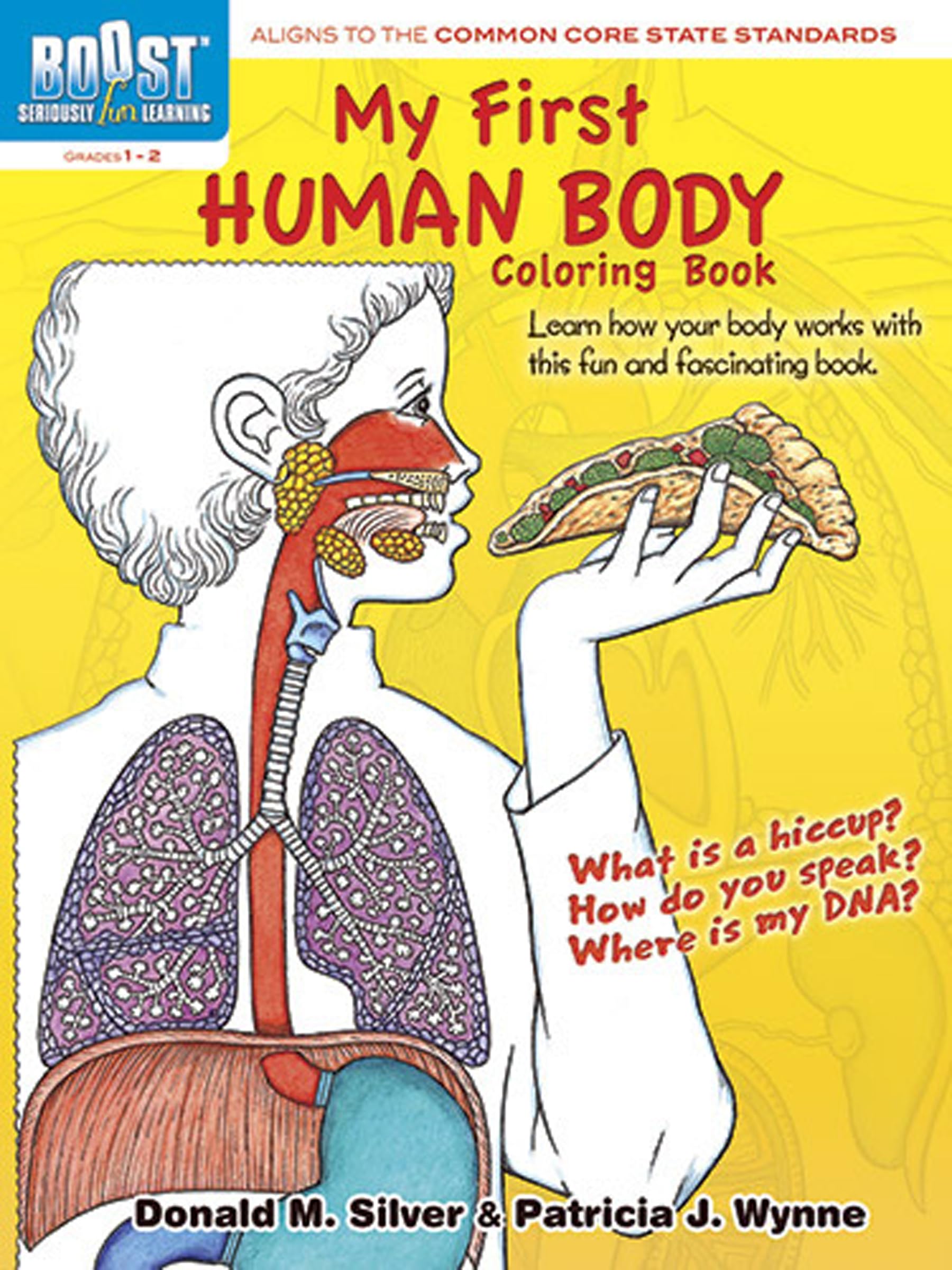 BOOST My First Human Body Coloring Book (Dover Science For Kids Coloring Books)