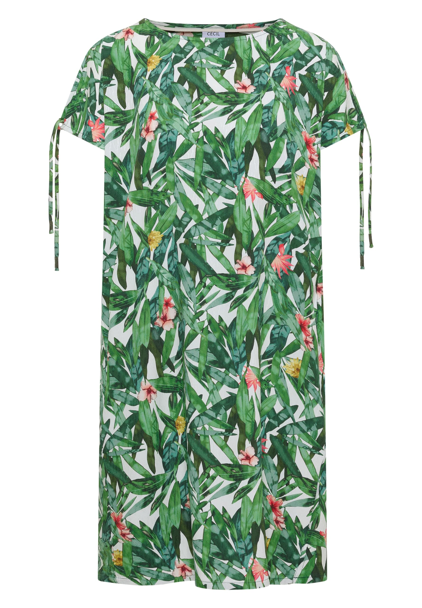 Cecil Knielanges Kleid mit floralem Muster