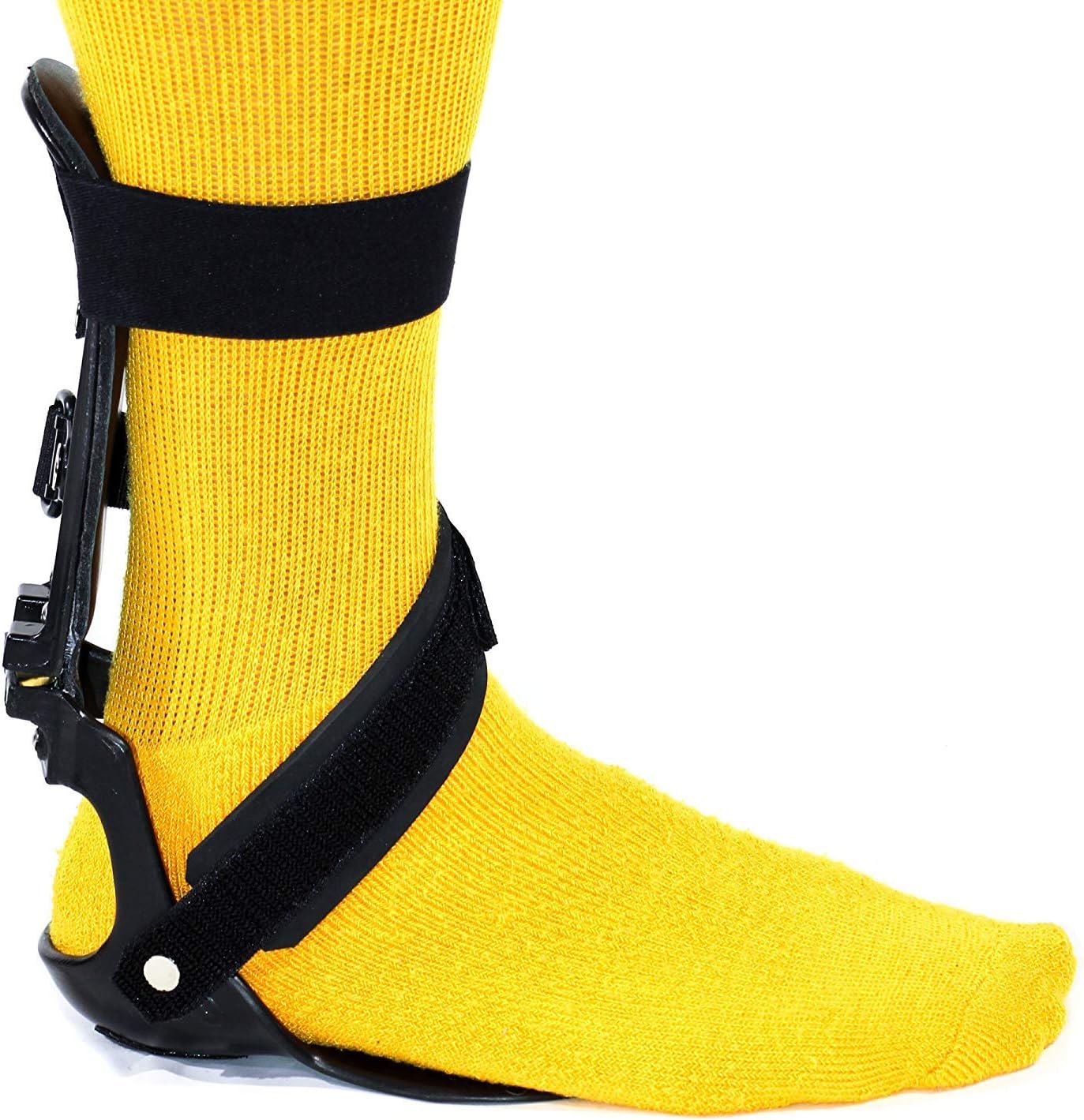 Step-Smart Drop Foot Brace/AFO, Adjustable Foot Drop Brace for Walking with Shoes or Running (Right Foot - Small/Medium), Made in the U.S.A. by Insightful Products