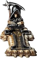 Vista 2 de Grim Reaper - Quemador de incienso de poliresina con colector de cenizas