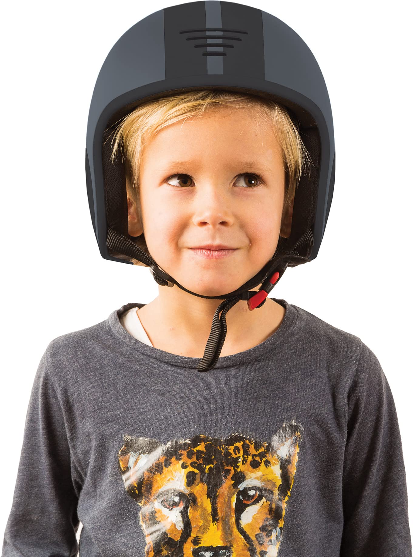 Chillafish Bobbi ABS Children's Multi-Sport Helmet, Bike, Ski, Skateboard, Scooter, Small, Gray