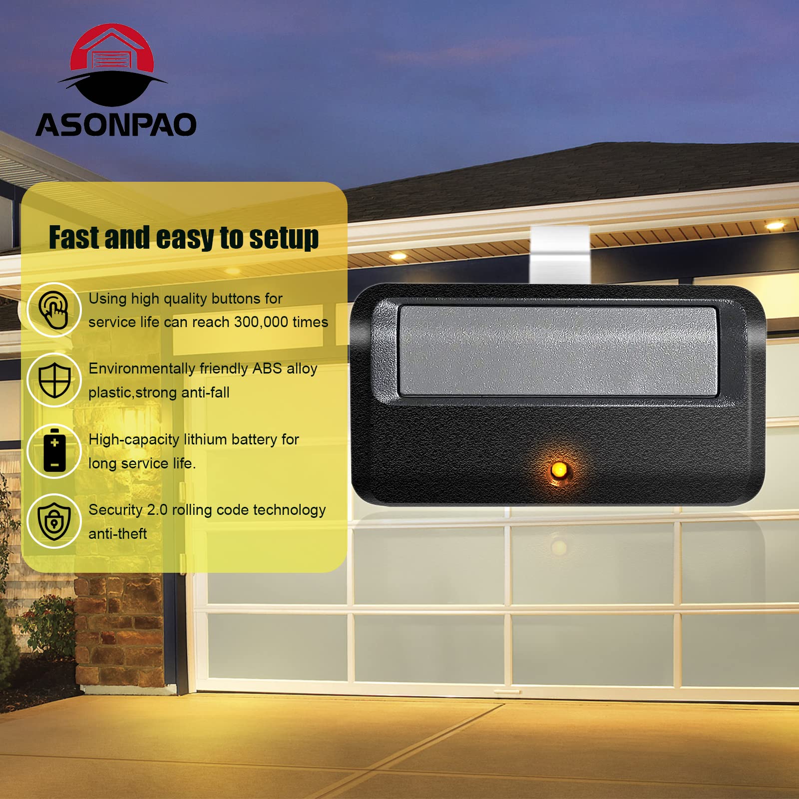 Snapklik.com : 950ESTD 1-Button Remote Control Only For A Yellow Learn ...