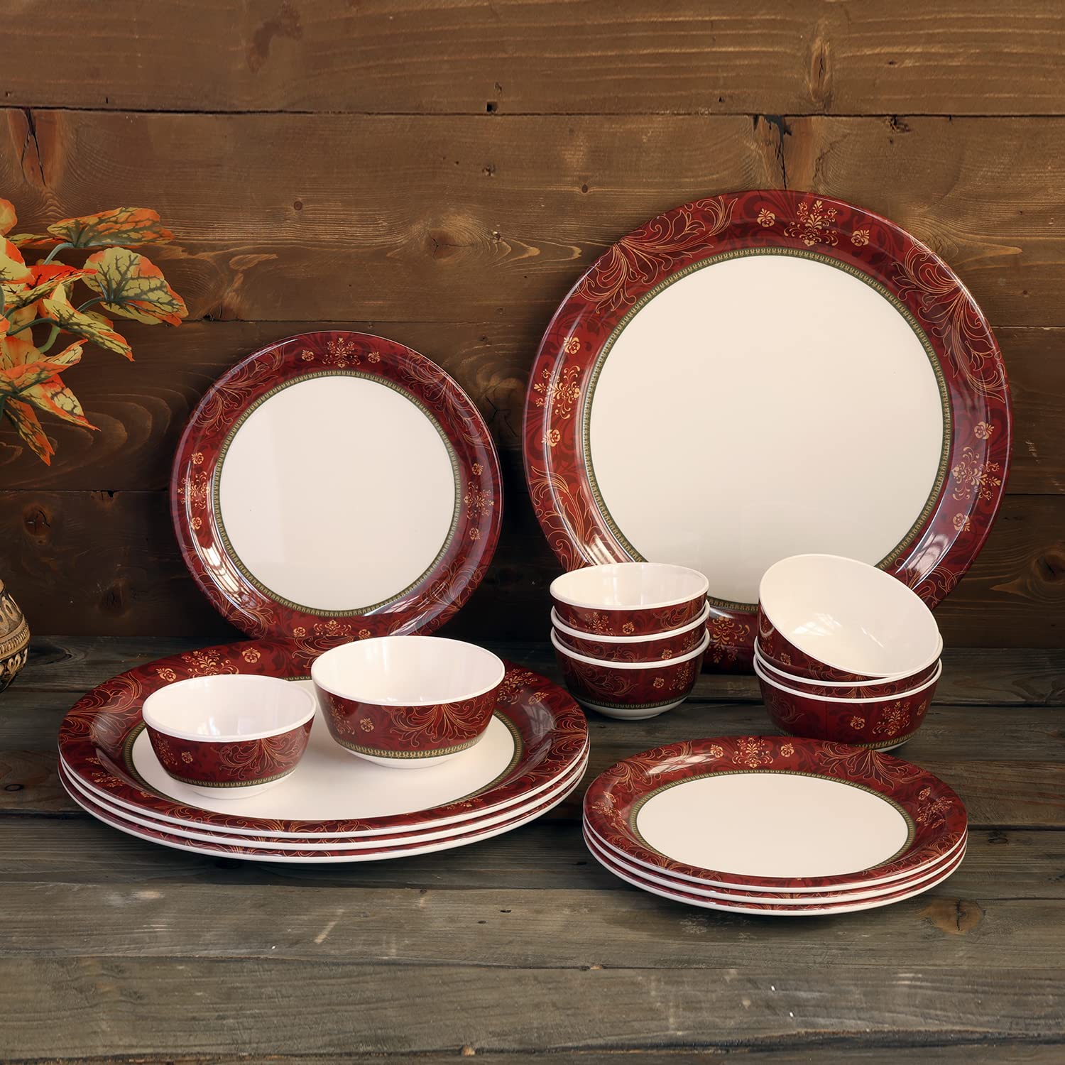 Superware Majestic Melamine Dinner Set - 18 Piece -16 Superware Majestic Melamine Dinner Set - 18 Piece -16