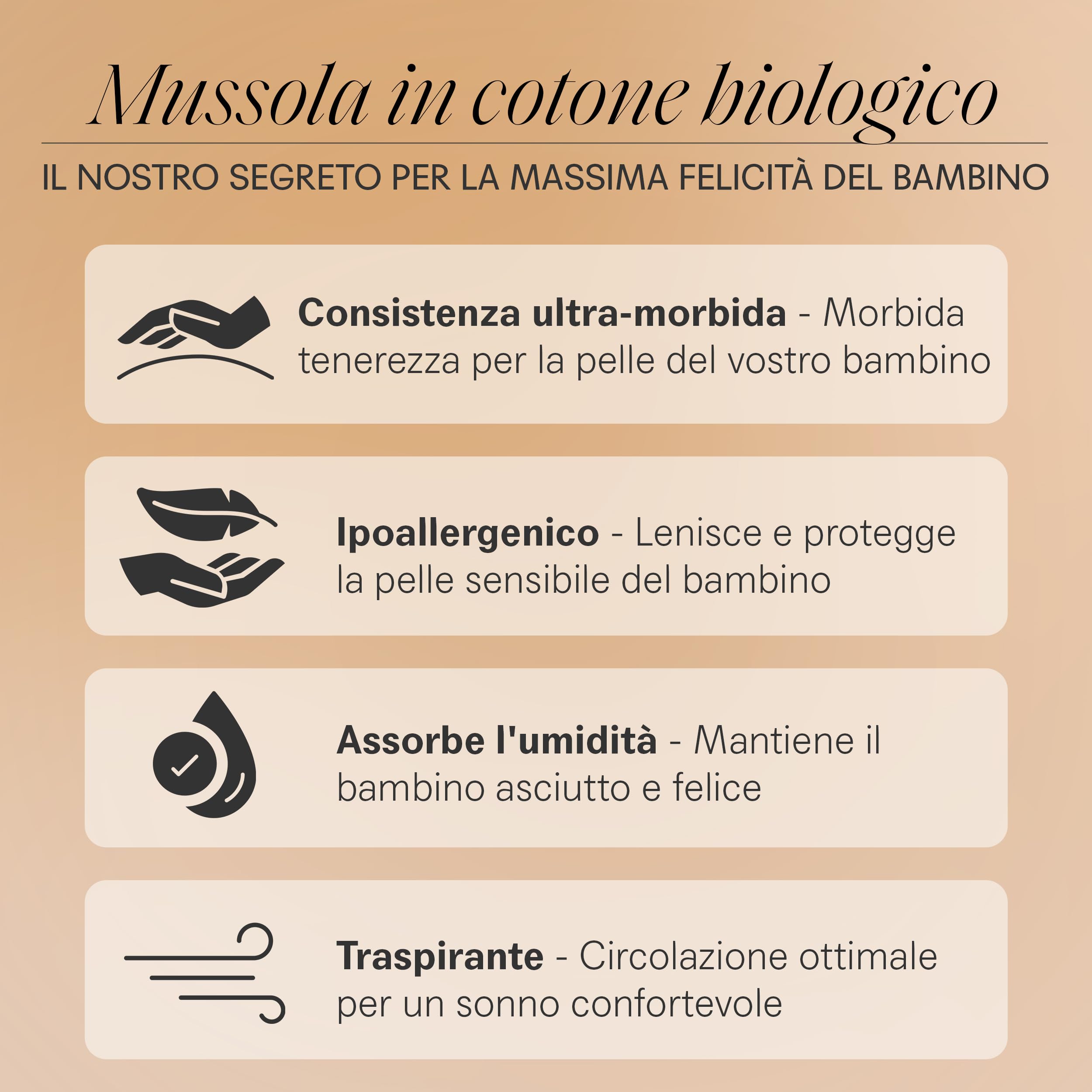Sacco nanna piedini e maniche rimovibili sacco nanna estivo per bambini 0,5 TOG - 100% mussola di cotone biologico GOTS - sacco nanna estivo con piedini polsini pieghevoli su mani e piedi
