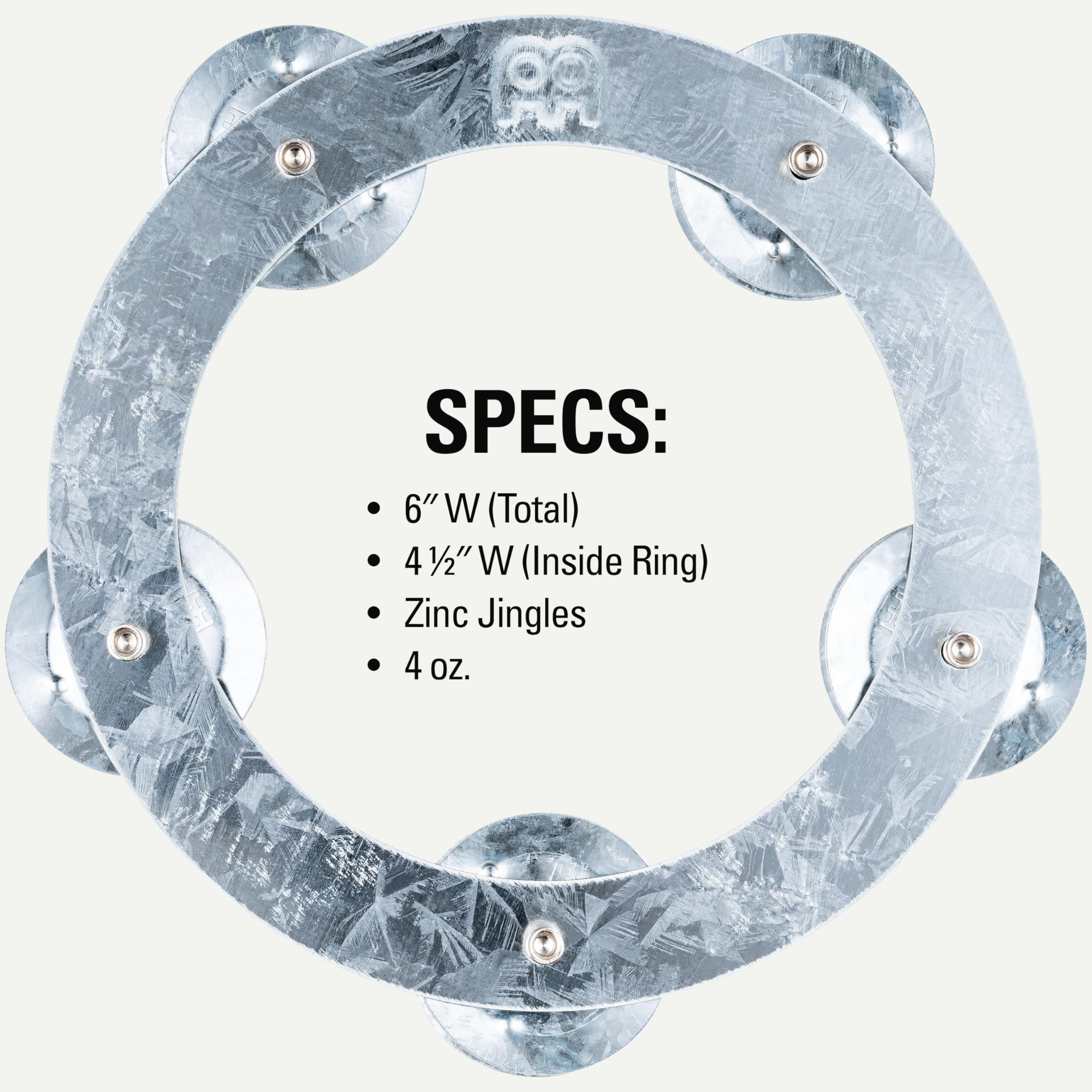 Meinl Dry Ching Ring – 6 cali – pierścień z opaskami – akcesoria do perkusji (DCRING)